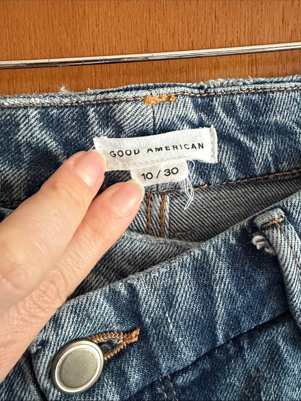 Good American 90s High Waist Straight Leg Jeans - Picture 4 of 9